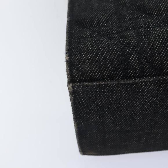 Christian Dior Canage Tote Bag Canvas Black Silver Auth bs18170 - Picture 15 of 16